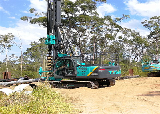 Dirigir la máquina multifuncional del aparejo de Rig Excavator Small Hydraulic Pile de la perforación 140KN