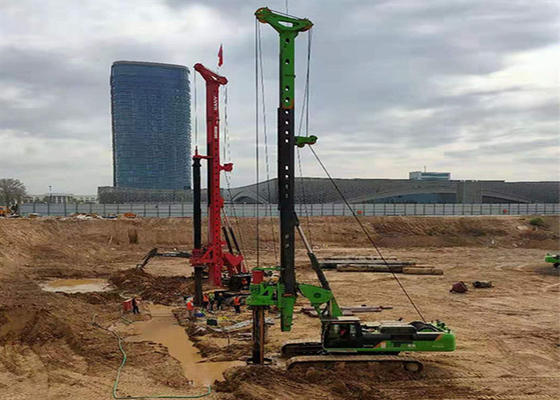 Perforadora hidráulica de KR125M el 15m CFA para las construcciones 60m/Min