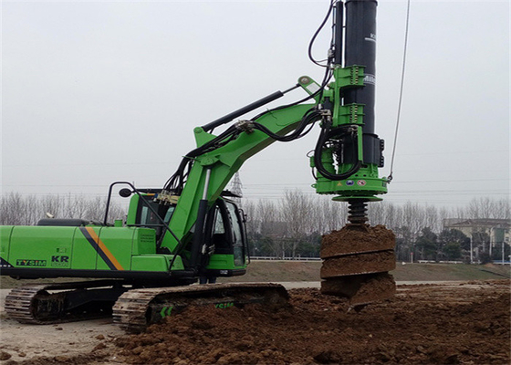 Máquina de Bore Pile 50kNm Mini Sheet Pile Driver Drilling del excavador para las construcciones