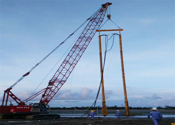 Construcción e Ingeniería Vibroflot eléctrico La solución perfecta para lograr una compactación óptima del suelo