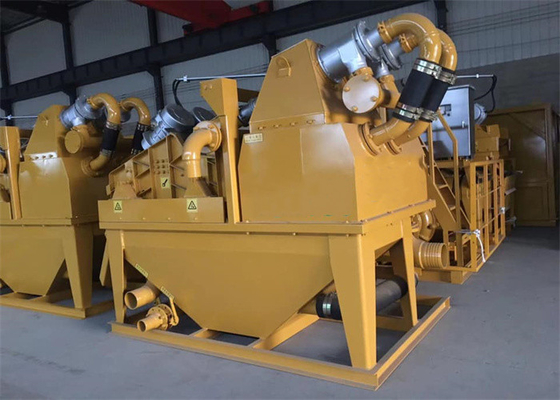 el agua de la fundación de Desander Pilling del lodo de perforación de 20.7kw 3M purifica la máquina